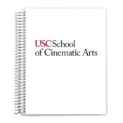 USC Trojans School of Cinematic Arts Spiral Notebook